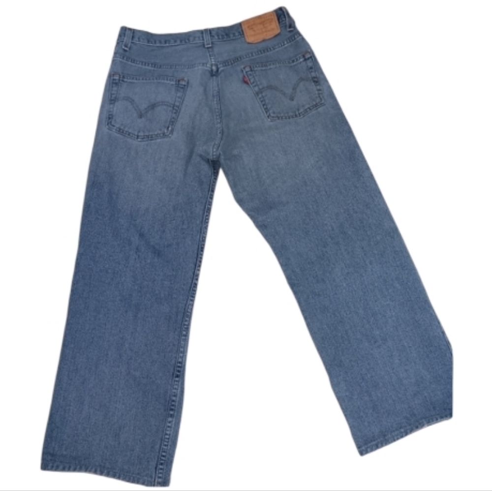 Levi’s~ 559 Relaxed Straight Crop Jeans – Blue Denim, Size 30 (24” Inseam)